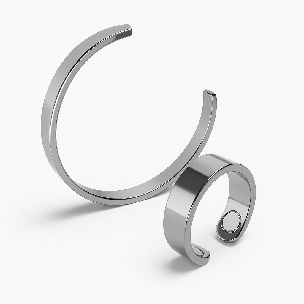Anillo Magnético Calma™ – Acero Cromo