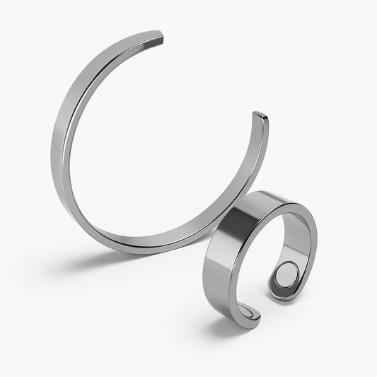 Anillo Magnético Calma™ – Acero Cromo
