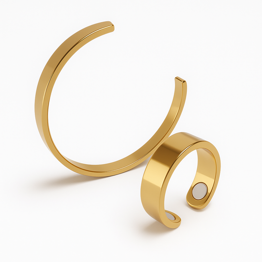 Anillo Magnético Calma™ – Oro Ámbar