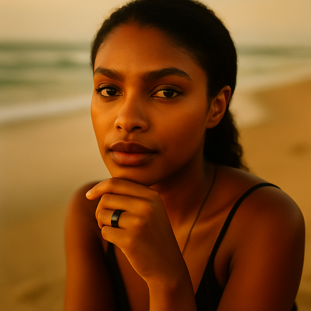 Anillo Magnético Calma™ – Negro Elegancia