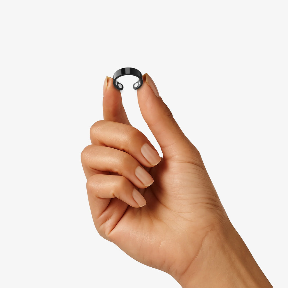 Anillo Magnético Calma™ – Negro Elegancia