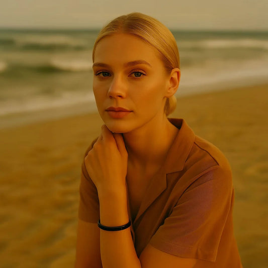 Pulsera Magnética Calma™ – Negro Ébano