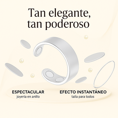 Anillo Magnético Calma™ – Acero Inoxidable Premium
